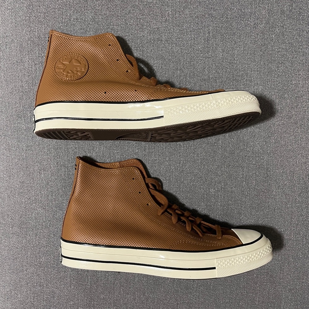 Converse Brown High-Top Sneakers